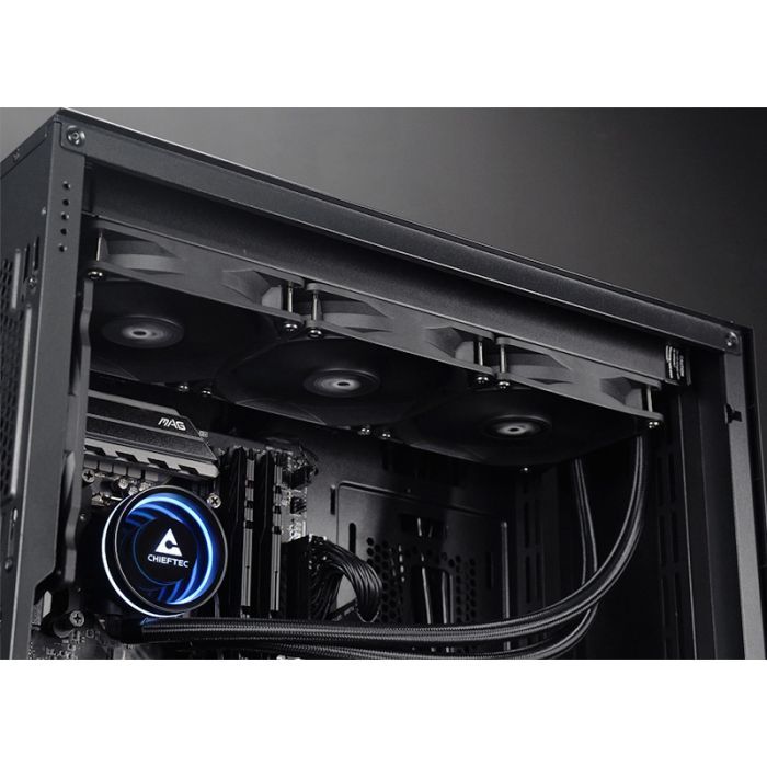 Система жидкостного охлаждения Chieftec Iceberg 360 DARK (CLC-360-BLK) изображение 11