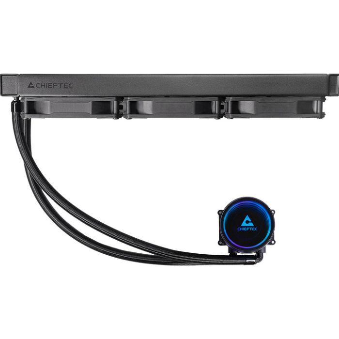 Система жидкостного охлаждения Chieftec Iceberg 360 DARK (CLC-360-BLK) изображение 2