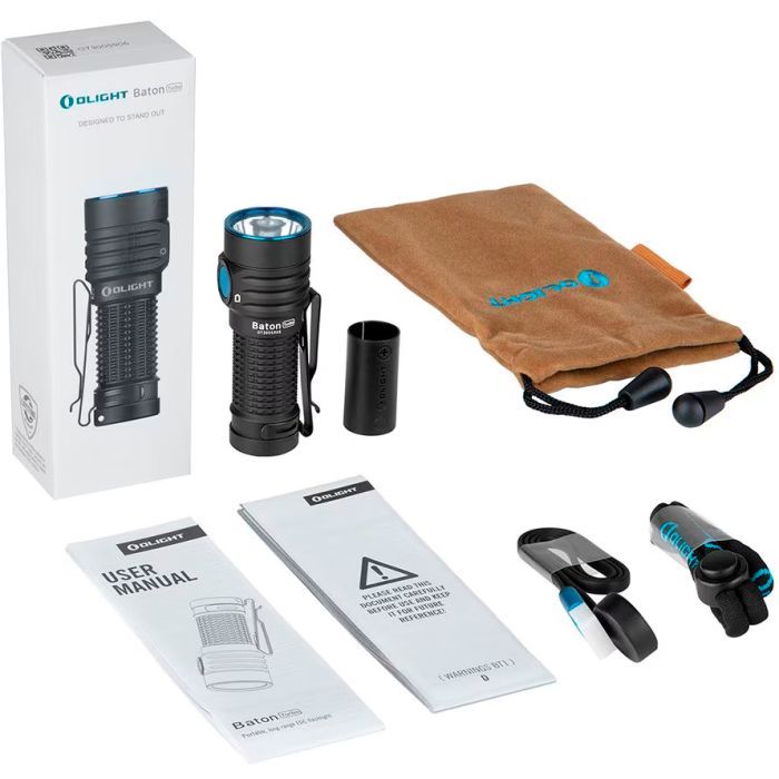 Ліхтар Olight Baton Turbo Black (0.0000.0845) зображення 6