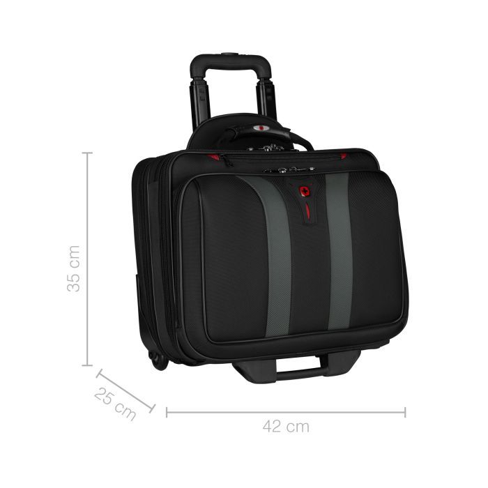 Сумка для ноутбука Wenger 16" Granada, Wheeled Case, Black (600659) зображення 8