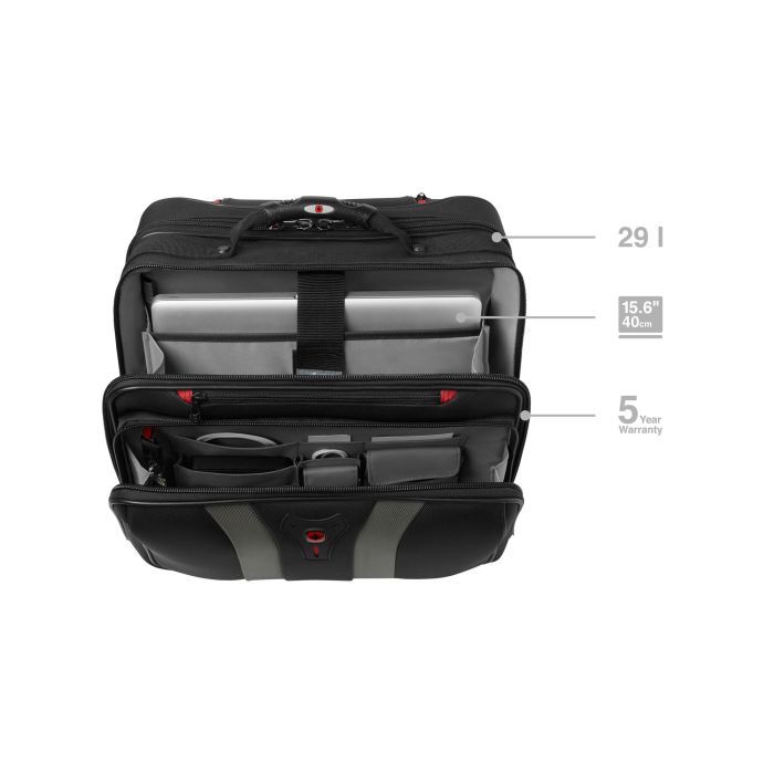 Сумка для ноутбука Wenger 16" Granada, Wheeled Case, Black (600659) зображення 9