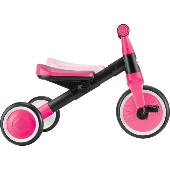 Детский велосипед Globber Learning Trike 2 в 1, фуксия (735-110) изображение 5