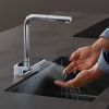 Смеситель Hansgrohe Aquno Select M81 , 21 см, хром (73836000) изображение 2