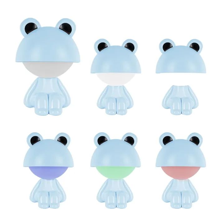 Ночник Kite Светильник LED с аккумулятором Cute Froggy, розовый (K25-316-3-2) изображение 4
