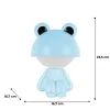 Ночник Kite Светильник LED с аккумулятором Cute Froggy, голубой (K25-316-3-3) изображение 6