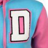 Кофта Jinx Overwatch Varsity D.Va Zip-Up Hoodie Blue/Pink XXL (JINX-9349XXL) изображение 3