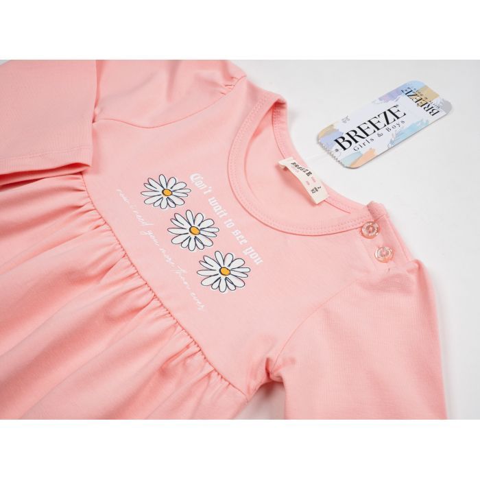 Плаття дитяче Breeze з квіточками (21499-92G-peach) зображення 3