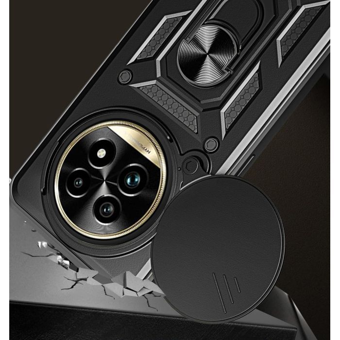 Чохол до мобільного телефона BeCover Military Realme 13 Plus 5G Black (713076) зображення 4
