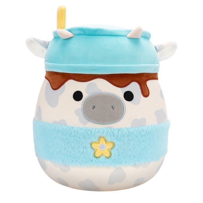 Мягкая игрушка Squishmallows Серая коровка 30 см (SQER01263)