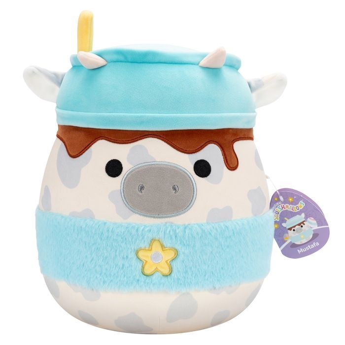 Мягкая игрушка Squishmallows Серая коровка 30 см (SQER01263) изображение 7