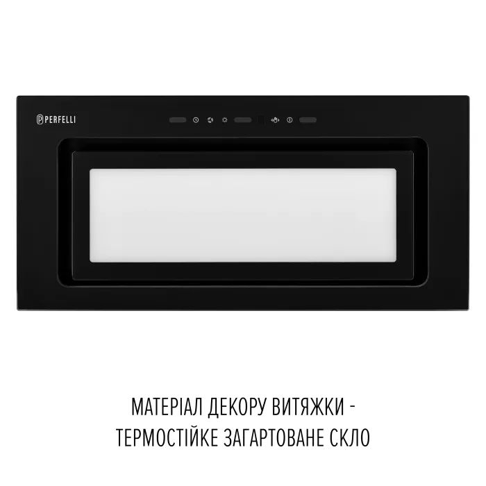 Витяжка кухонна Perfelli DESIGN VISION 6 BIANCO SILENZIO зображення 5