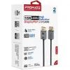 Кабель мультимедійний DisplayPort to DisplayPort v.2.0 dplink-16k.black Promate (dplink-16k.black) зображення 2