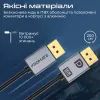 Кабель мультимедійний DisplayPort to DisplayPort v.2.0 dplink-16k.black Promate (dplink-16k.black) зображення 6