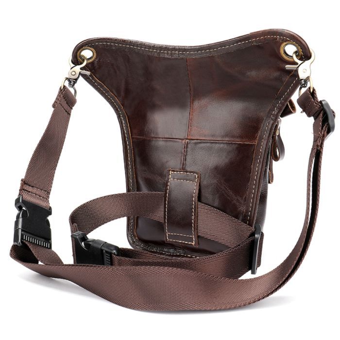 Сумка Vintage Поясная Коричневая (20014) изображение 2