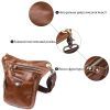 Сумка Vintage Поясная Коричневая (20014) изображение 5