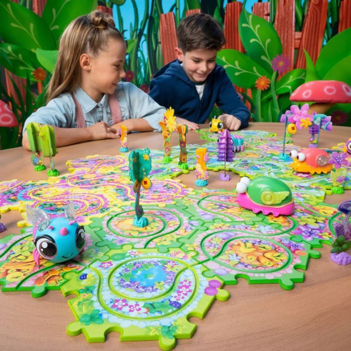 Интерактивная игрушка Jiggly pets Оранжевая улитка с игровой площадкой (6337839) изображение 4