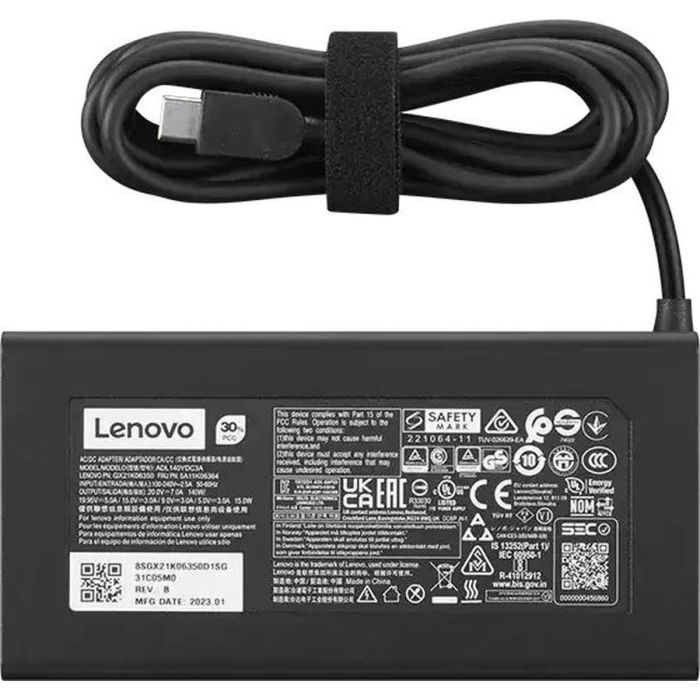 Блок питания к ноутбуку Lenovo 140W Legion Slim AC (USB-C) (GX21M50626) изображение 2