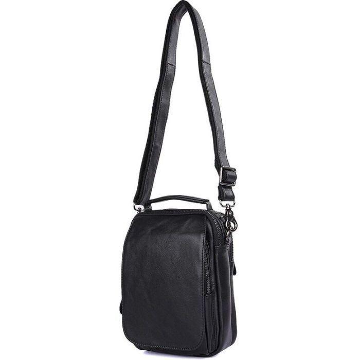 Сумка Vintage Чорна (14451) зображення 10