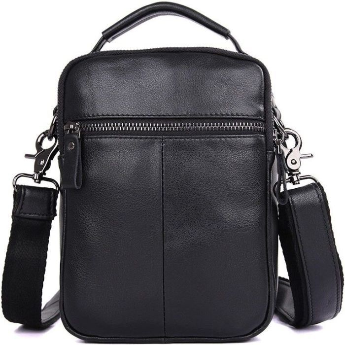 Сумка Vintage Чорна (14451) зображення 8