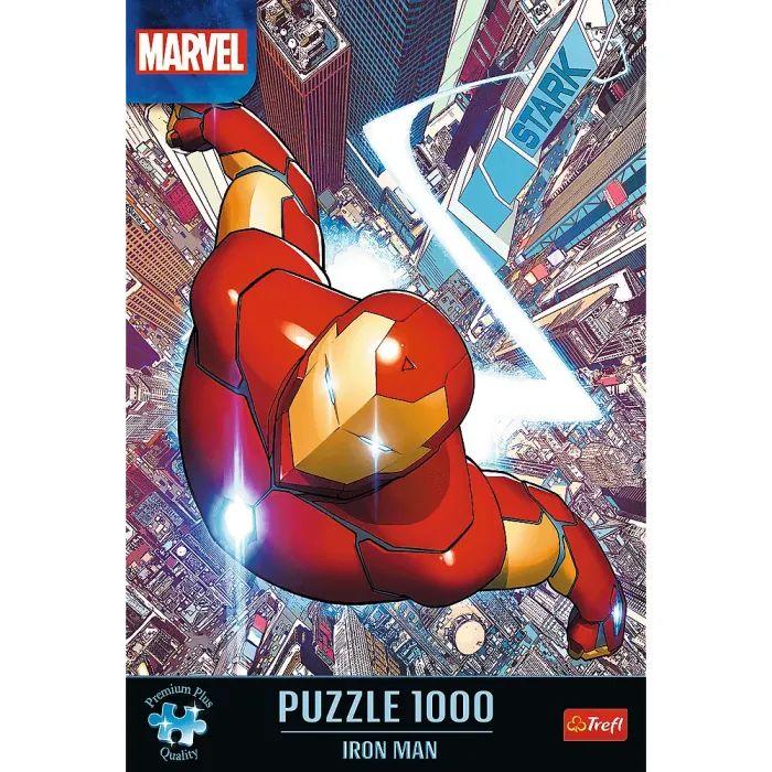 Пазл Trefl Premium Marvel Heroes Железный человек 1000 элементов (5900511108620) изображение 2