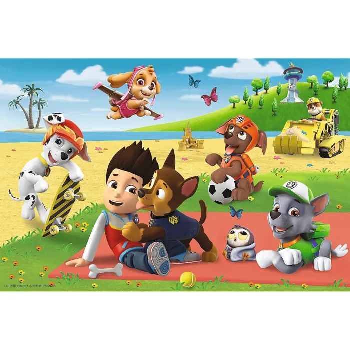 Пазл Trefl Maxi Paw Patrol Веселье на одеяле 24 элемента (5900511143461) изображение 2