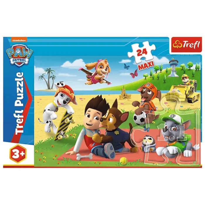 Пазл Trefl Maxi Paw Patrol Веселье на одеяле 24 элемента (5900511143461) изображение 3