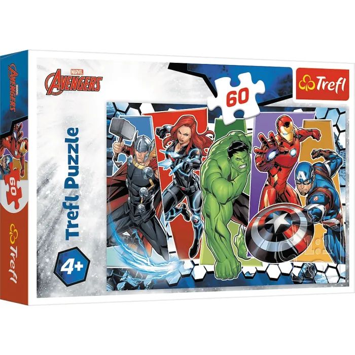 Пазл Trefl The Avengers Месники Непереможні 60 елементів (5900511173574)