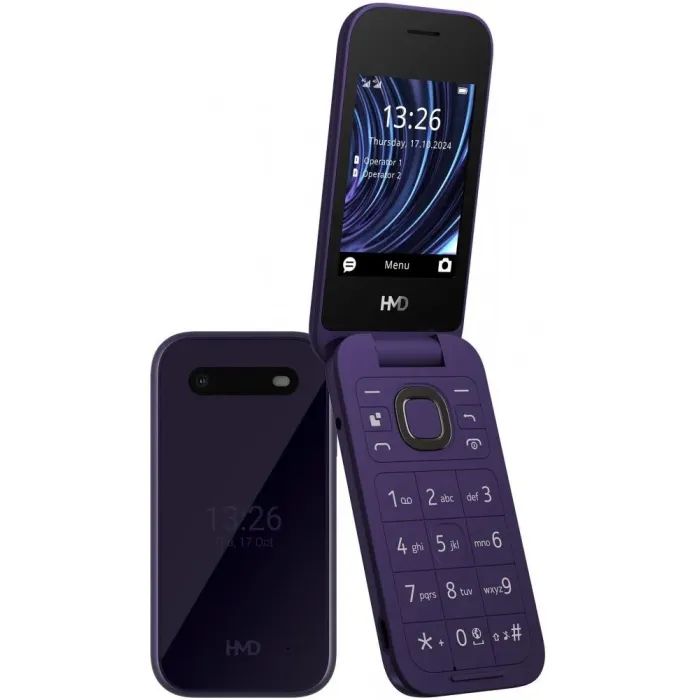 Мобильный телефон HMD 2660 4G Flip DS Red