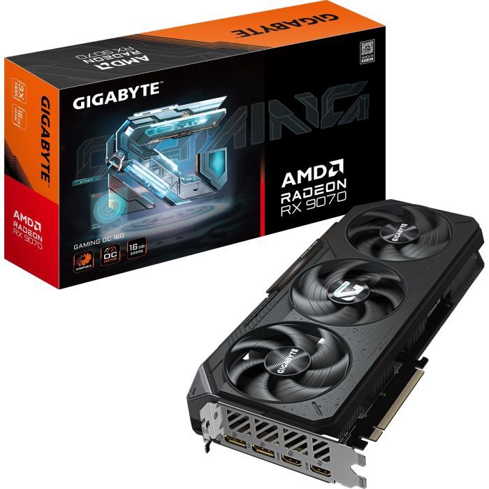 Видеокарта GIGABYTE Radeon RX 9070 16Gb GAMING OC (GV-R9070GAMING OC-16GD) изображение 10