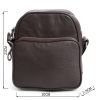 Сумка Shvigel Мессенджер Коричневая (00899) изображение 3