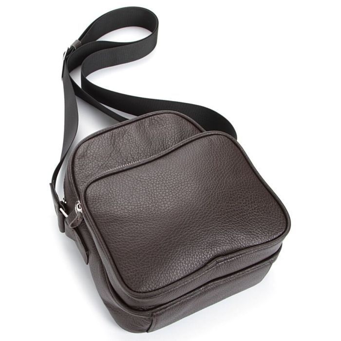 Сумка Shvigel Мессенджер Коричневая (00899) изображение 6