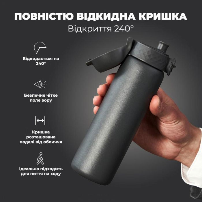 Пляшка для води ION8 OneTouch Vacuum Insulated 500 мл Blue (I8TS500BLU) зображення 3