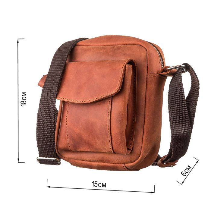 Сумка Shvigel Из винтажной кожи (11132) изображение 3