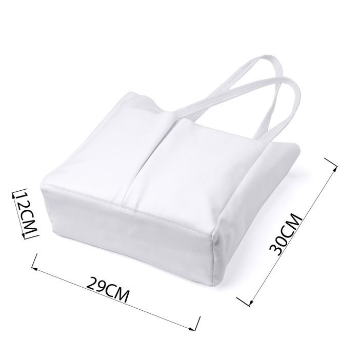 Сумка Shvigel Шоппер из натуральной кожи Белая (22844) изображение 3