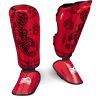 Защита голени и стопы Phantom Muay Thai Red S/M (PHSG2678-SM)