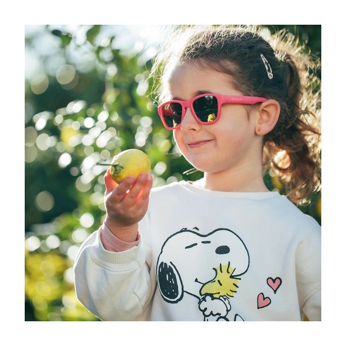 Дитячі сонцезахисні окуляри Koolsun Aspen, 1-5 років, рожеві (KS-ASCR001) зображення 3