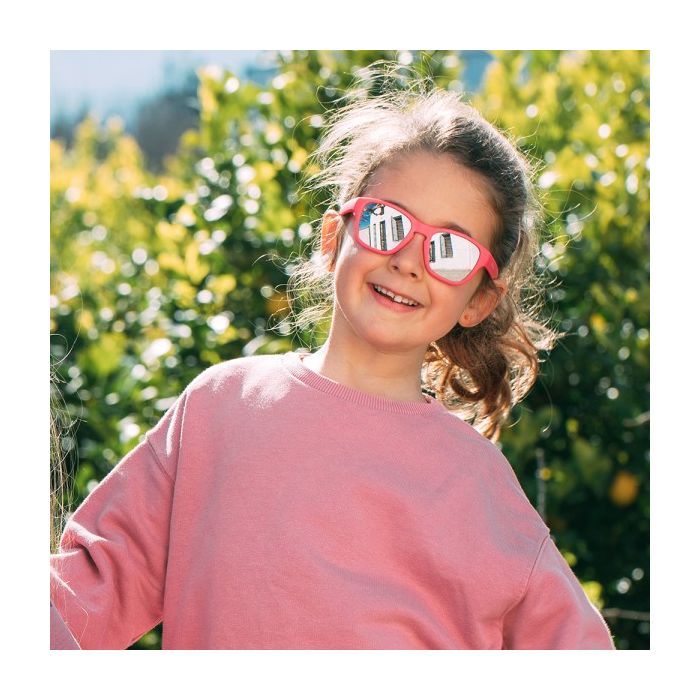 Дитячі сонцезахисні окуляри Koolsun Aspen, 1-5 років, рожеві (KS-ASCR001) зображення 4