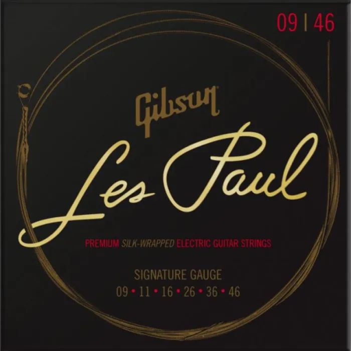 Струны для гитары Gibson SEG-LES Les Paul Premium Electric Guitar Strings Signature (09-46) (230475)