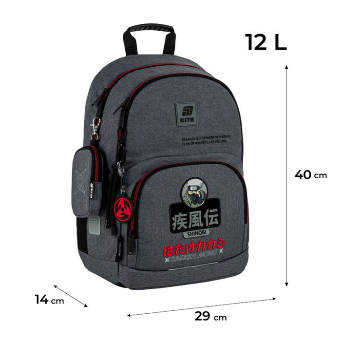 Рюкзак шкільний Kite Education 585 Naruto Shippuden (NR25-585M-1) зображення 2