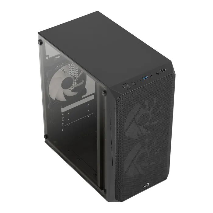 Корпус AeroCool CS-107-A-BK-v2 Black 600W (ACCX-PC14002.11) изображение 10