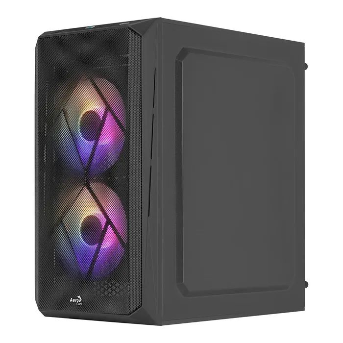 Корпус AeroCool CS-107-A-BK-v2 Black 600W (ACCX-PC14002.11) изображение 7