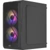 Корпус AeroCool CS-107-A-BK-v2 Black 600W (ACCX-PC14002.11) изображение 7