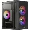 Корпус AeroCool CS-107-A-BK-v2 Black 600W (ACCX-PC14002.11) изображение 9