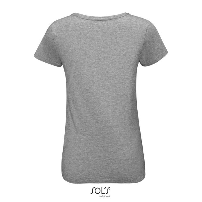 Футболка Sol's Martin women сірий меланж XXL (02856350XXL) изображение 5