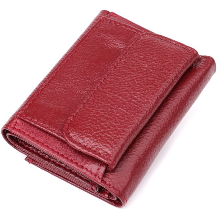 Кошелек ST Leather Из натуральной кожи Бордовый (23082) изображение 2