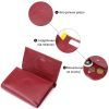 Кошелек ST Leather Из натуральной кожи Бордовый (23082) изображение 4