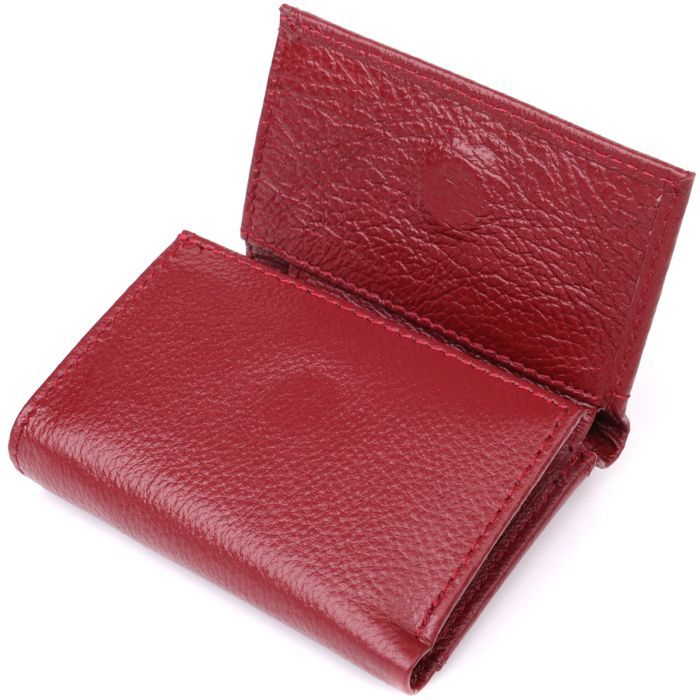 Кошелек ST Leather Из натуральной кожи Бордовый (23082) изображение 5