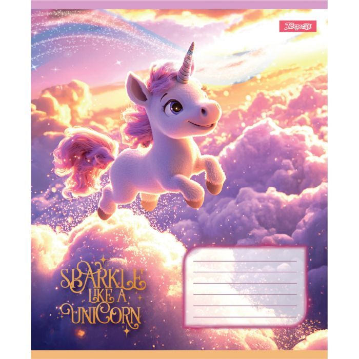 Зошит 1 вересня Unicorn А5 12 аркушів коса лінія (768129) зображення 2