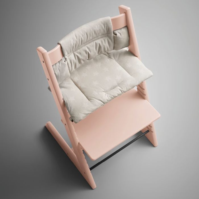 Аксесуар до стільчика для годування Stokke Текстиль для Tripp Trapp (Classic від 18 міс.) скандинавський сірий (Nordic Grey) (100366) зображення 5