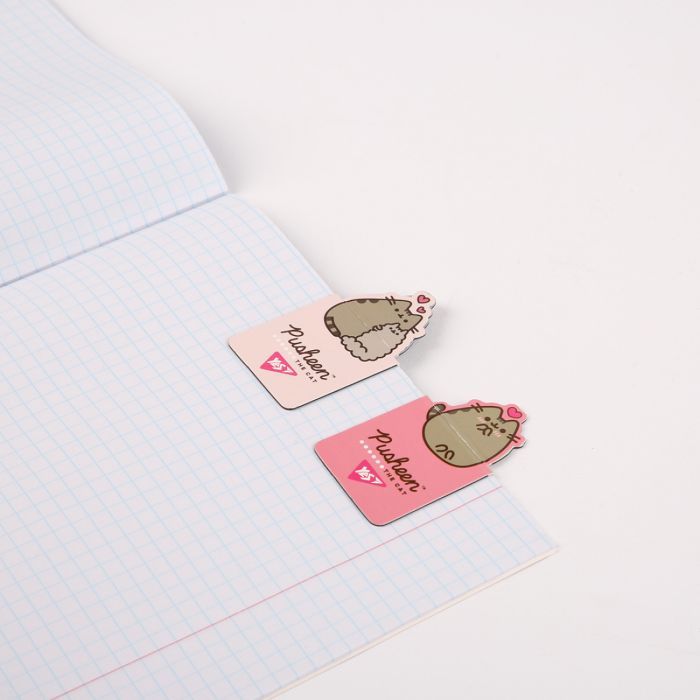 Закладки для книг Yes магнитные Pusheen, вырубка, 2 шт (708396) изображение 3